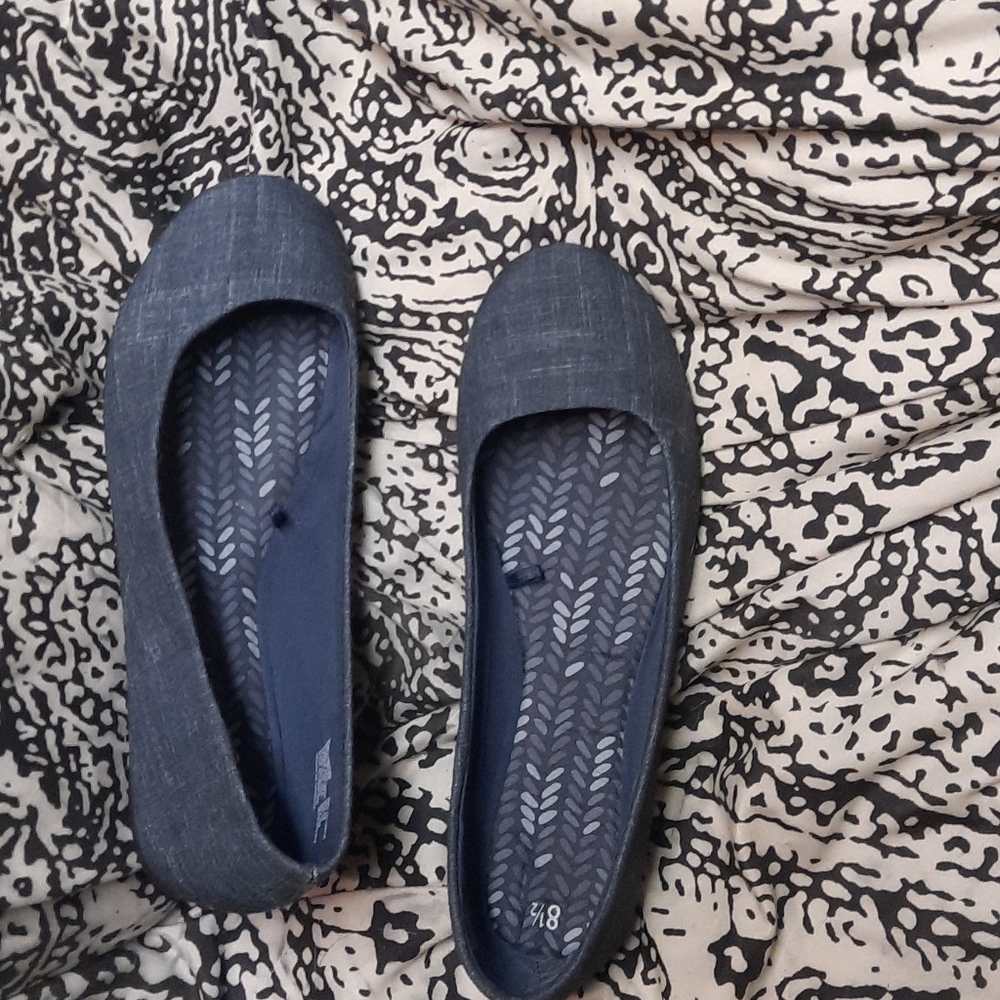 Denim slip on